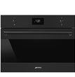 Smeg SO4301M0N Microwave + Grill Black Matt 60 cm