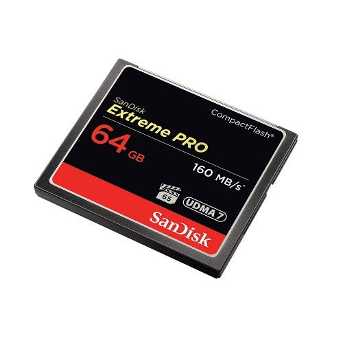 SanDisk SDCFXPS064GX46 Extreme PRO 64GB Compact Flash Memory Card