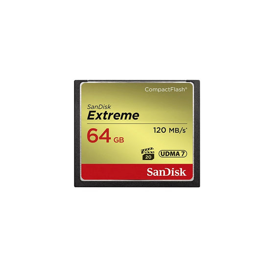 SanDisk SDCFXSB064GG46 Extreme 64GB CompactFlash Memory Card