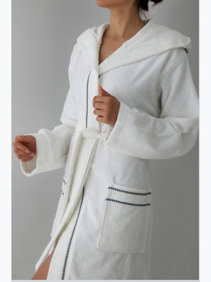 Unisex Bathrobe Profundo Robe Cloud