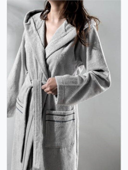 Unisex Bathrobe Profundo Robe Fog