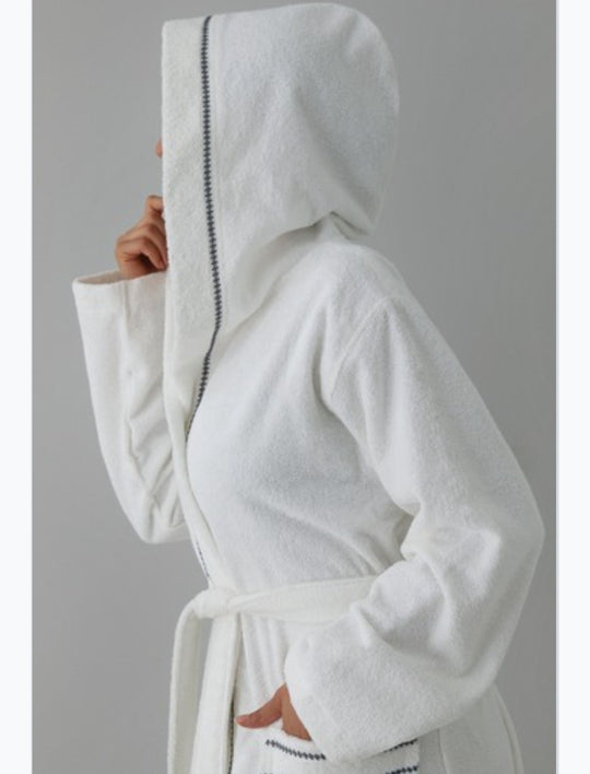 Unisex Bathrobe Profundo Robe Cloud