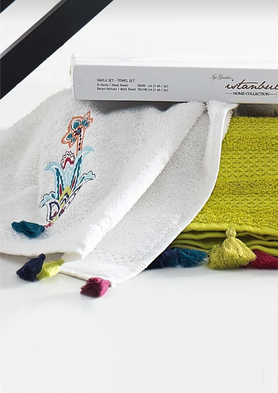 Style up towel set Green
