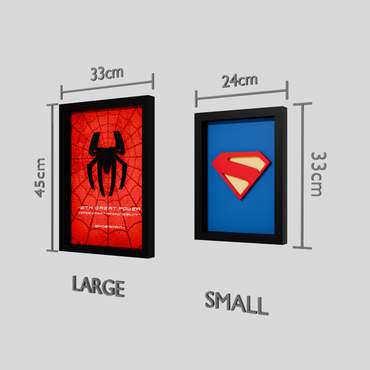 Deadpool Frame WIth 3D-printed Logo