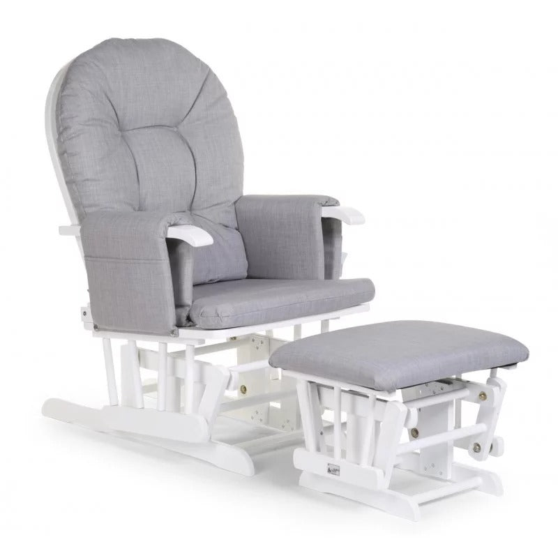 Miila Canvas Nursing Chair - Light Grey
