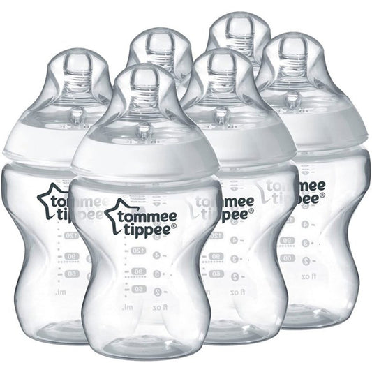 Tommee Tippee 422560 Closer to Nature Baby Bottle 260ml – 6 pack