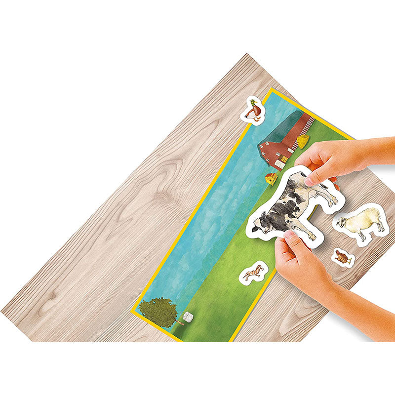 Clementoni 52412 Montessori Animals – French