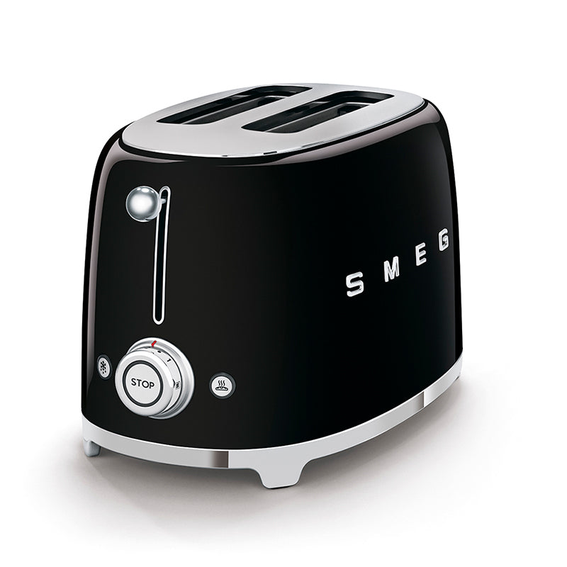 Smeg TSF01BLEU 2 Slice Toaster Black