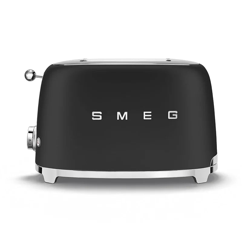 Smeg TSF01BLMEU 2 Slice Toaster Black Mat