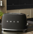 Smeg TSF01BLMEU 2 Slice Toaster Black Mat