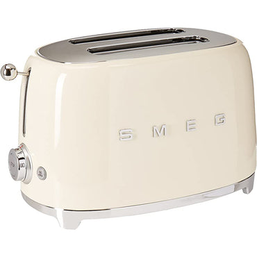 Smeg TSF01CREU 2 Slice Toaster Cream