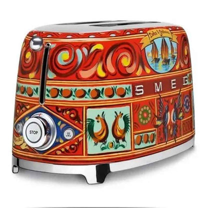 Smeg TSF01DGUK 2 Slice Toaster Dolce &Gabbana