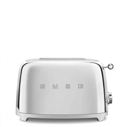 Smeg TSF01SSEU 2 Slice Toaster Chrome