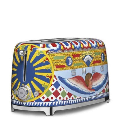 Smeg TSF02DGEU 4 Slice Toaster Dolce & Gabbana