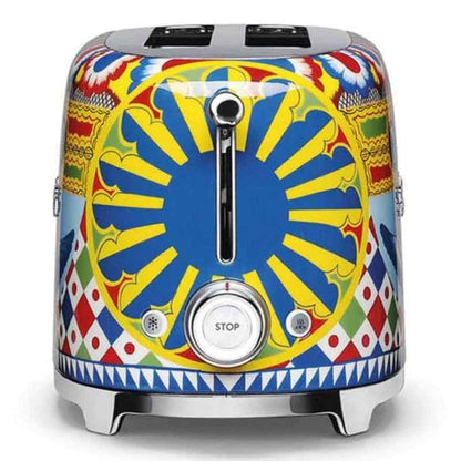 Smeg TSF02DGEU 4 Slice Toaster Dolce & Gabbana