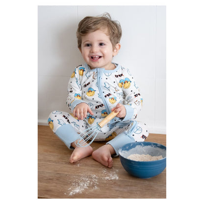 TeeJayz Cool Dude Bamboo Zippy Onesie 6-9 Months