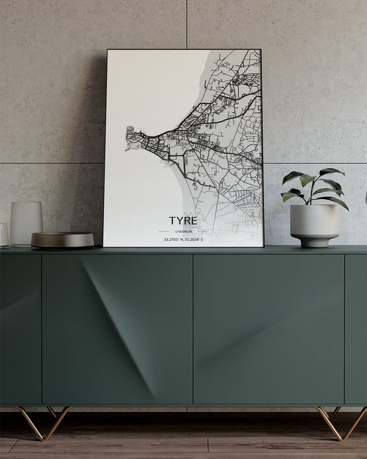 Sook's Type Map Poster