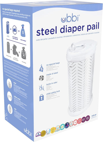 Steel Odor Locking Nappy Disposal Bin