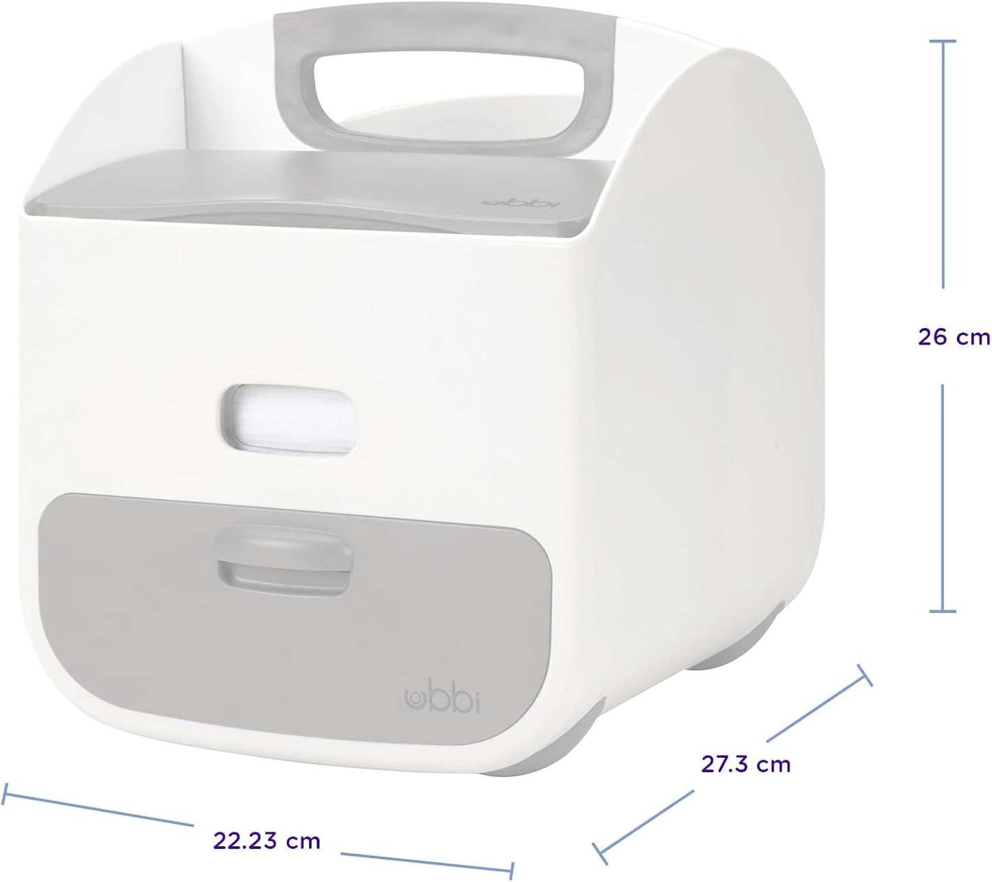 Portable Diaper Changing Station Diaper Storage Caddy