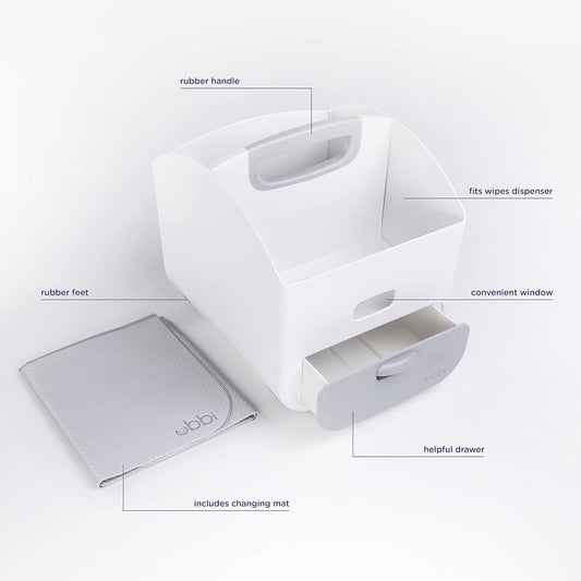 Portable Diaper Changing Station Diaper Storage Caddy