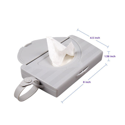 On-the-go wipes dispenser