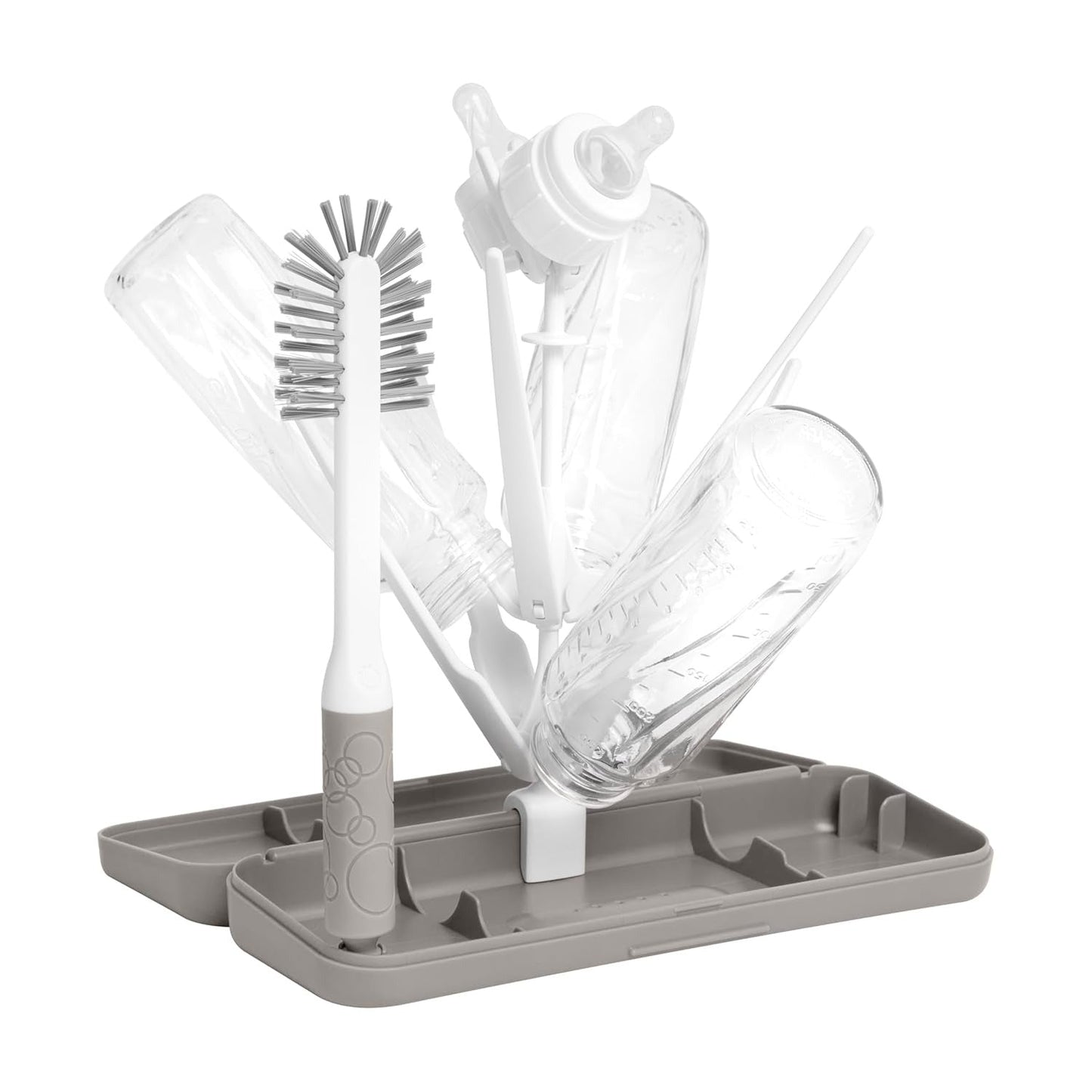 On-The-Go Drying Rack and Brush Set