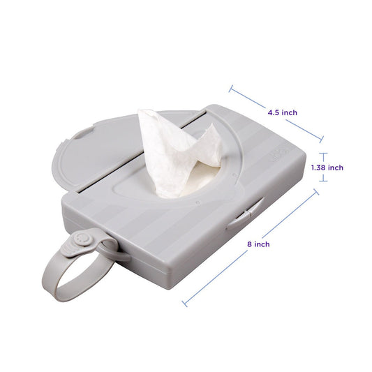 On-the-go wipes dispenser