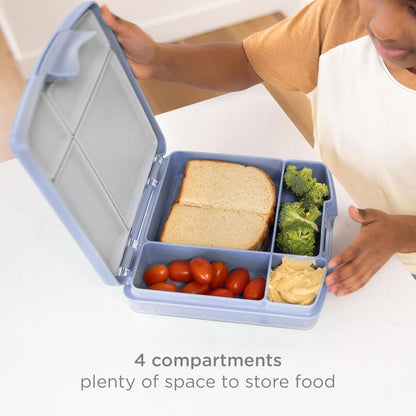 Bento Lunch Box for Kids with 4 Compartments