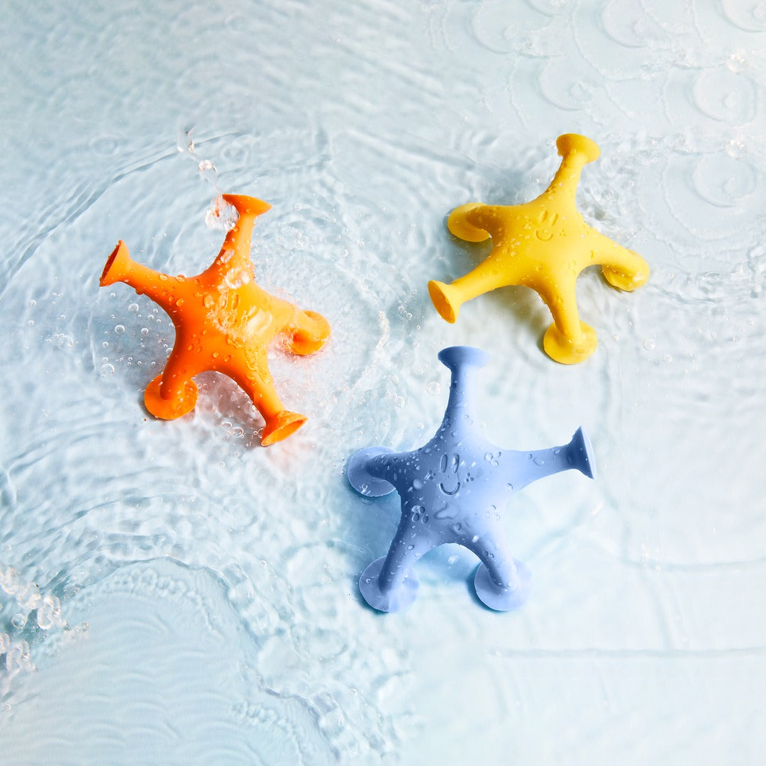 Ubbi Starfish Suction Toys (Set of 3)