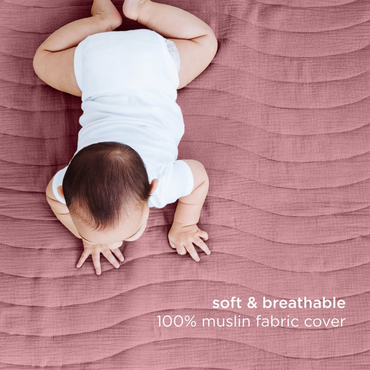 Blossom Padded floor mat & washable muslin cover