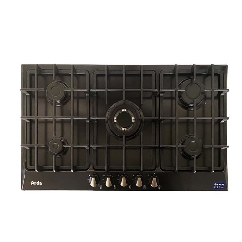 Arda PF950BL Gas Hob 90cm Black Matt