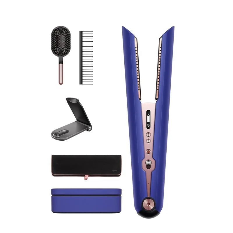 Dyson Corrale™ styler straightener with complimentary accessories | Vinca Blue/Rose