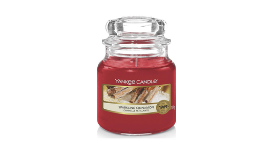 Yankee Candle Sparkling Cinnamon, Small Jar Candle
