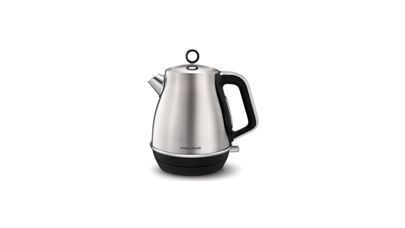 EVOKE Krug Kettle Cordless Stainless steel (brushed) by Morphy Richards