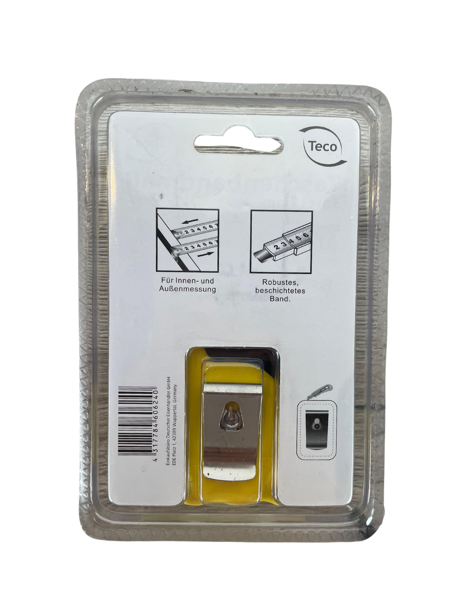 5-meter Pocket Measuring Tape by TECO Germany