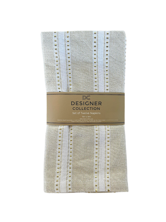 Set of 12 Napkin by Designer Collection