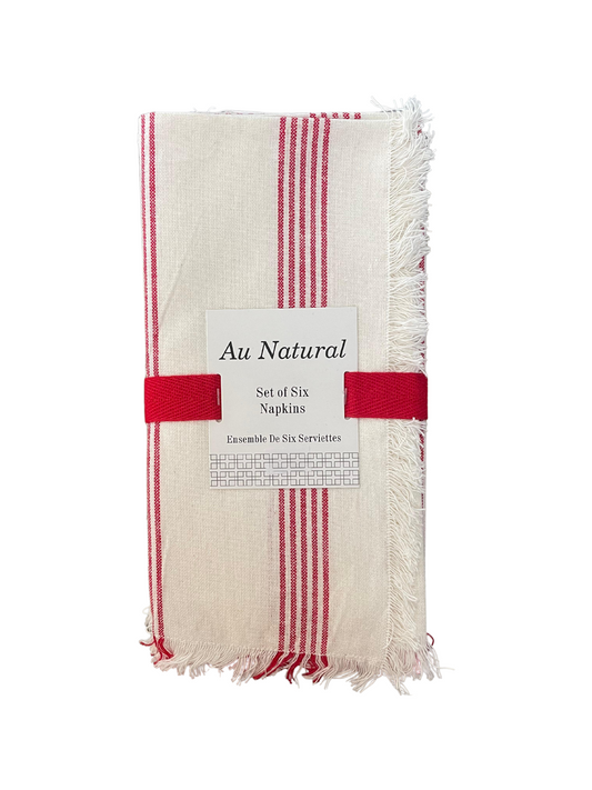 Set of 6 Napkins by Au Natural