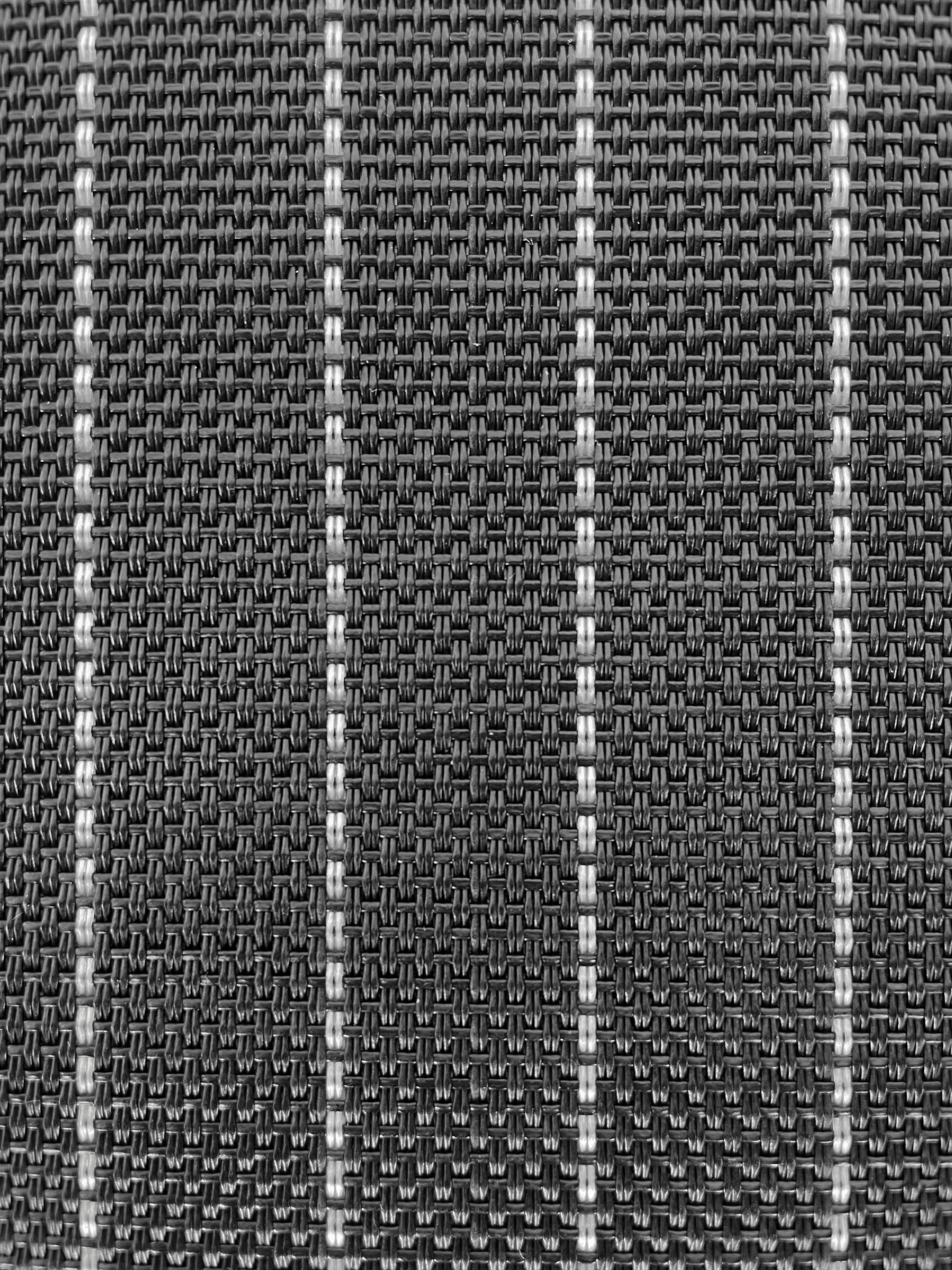 Table Placement Black and White Stripes - 35x50cm