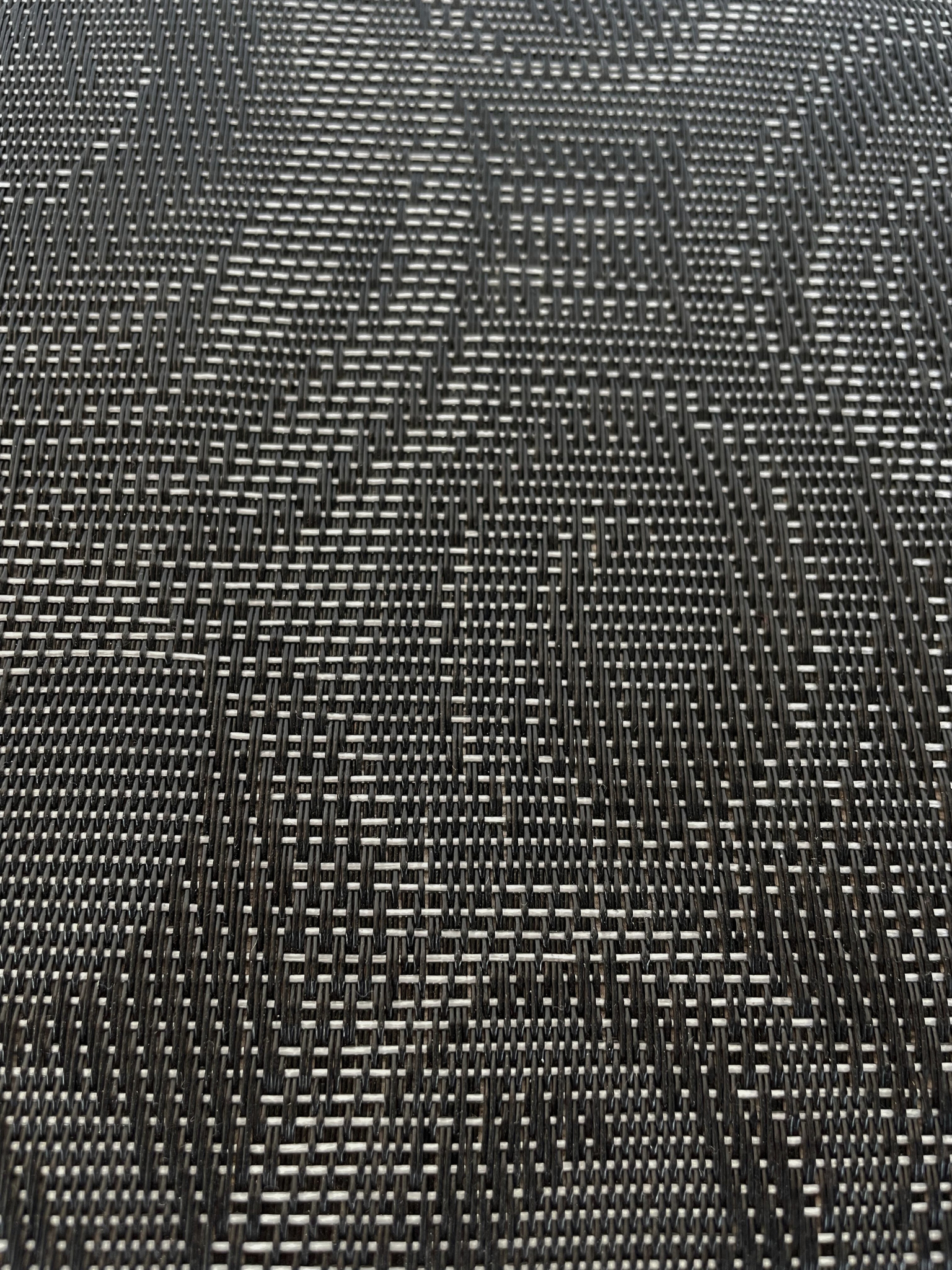 Table Placement Black and Grey Spirals - 35x50cm