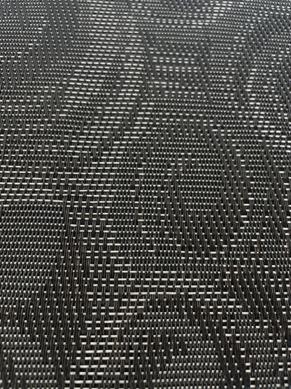 Table Placement Black and Grey Spirals - 35x50cm