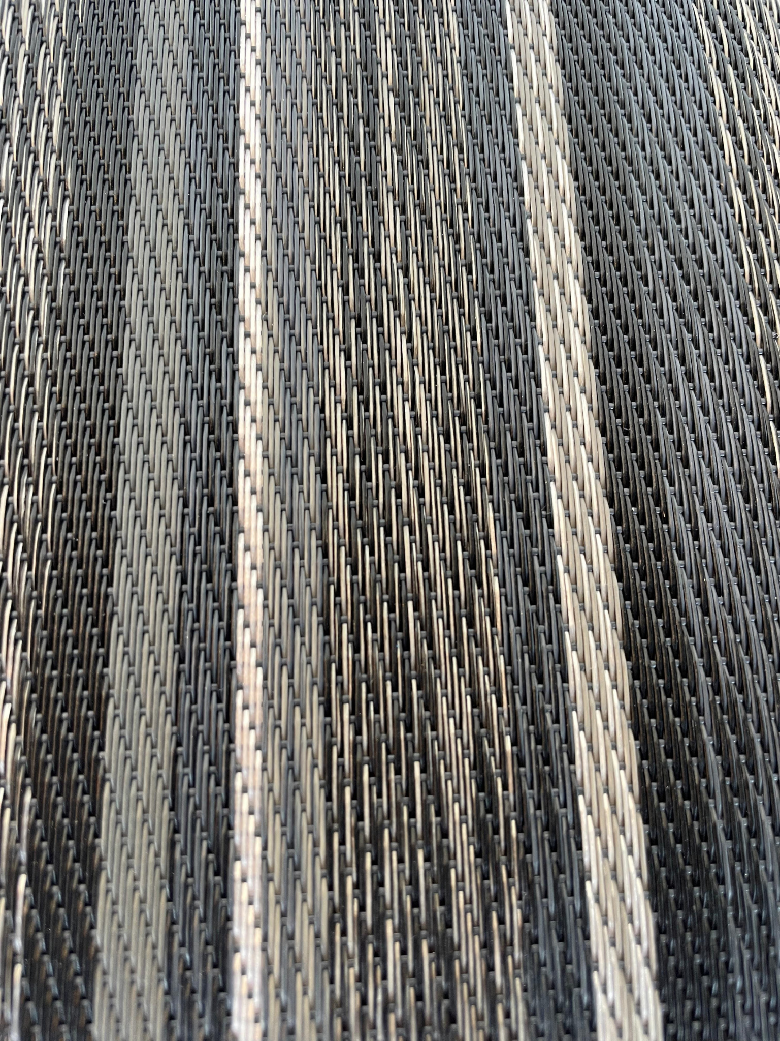 Table Placement Earth-Colored Stripes - 35x50cm