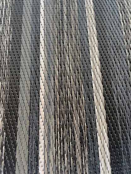 Table Placement Earth-Colored Stripes - 35x50cm