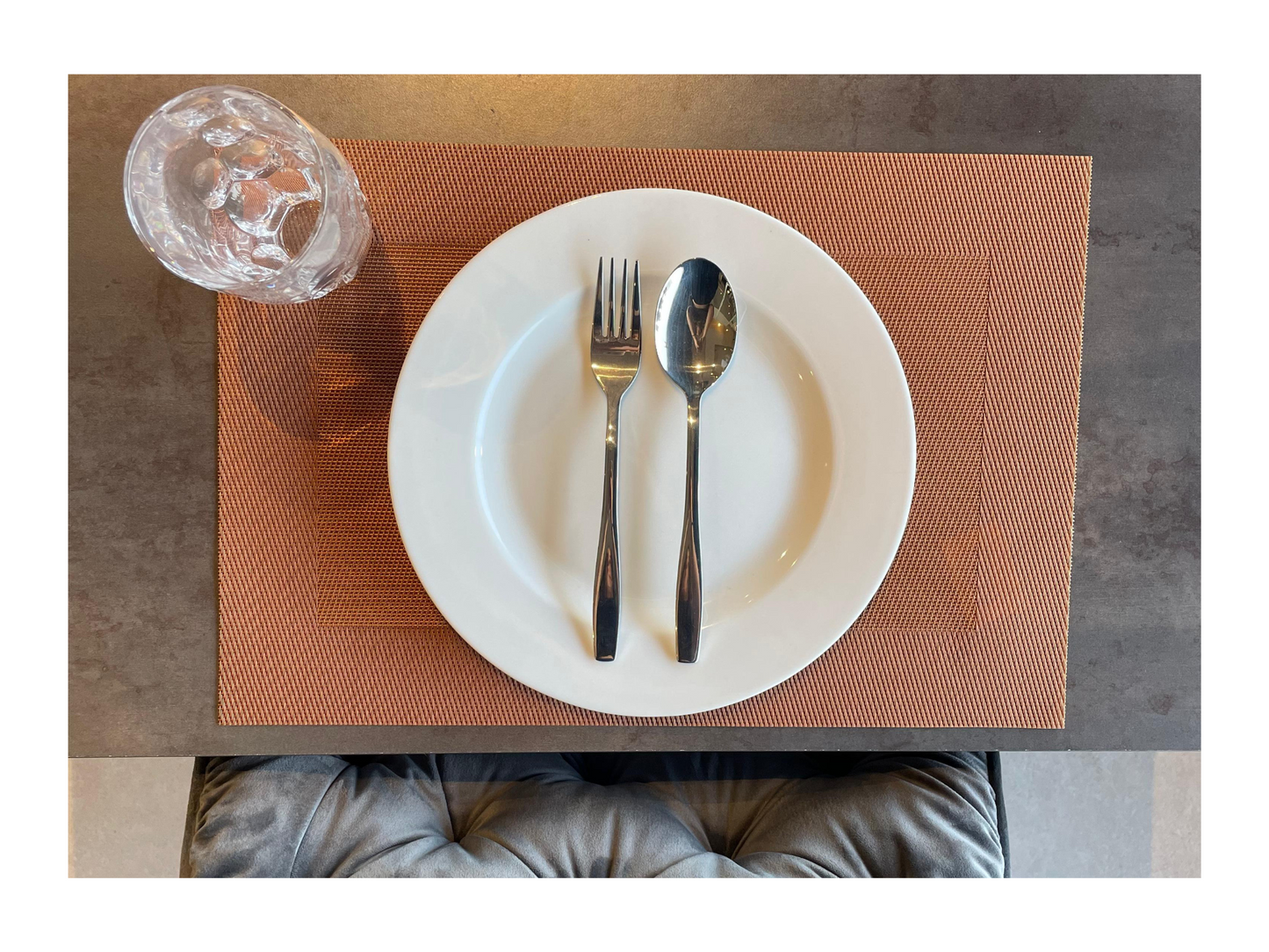 Table Placement Brick Color - 35x50cm