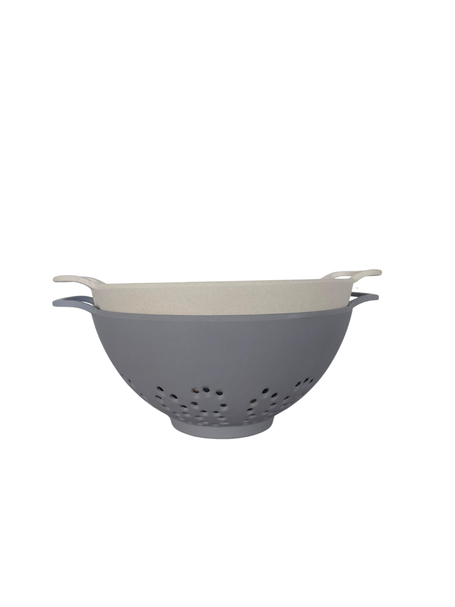Point-Virgule Bamboo Fiber Small Colander-15×7,3cm