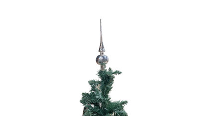 Silver Christmas Tree Top