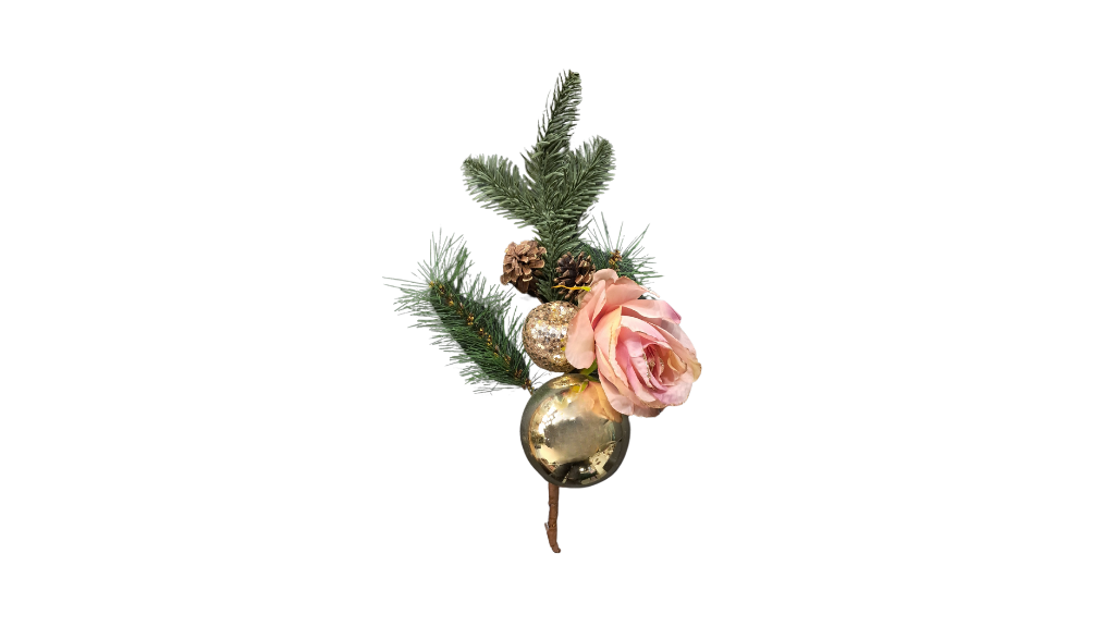 Christmas Bouquet Rose Flower Decoration