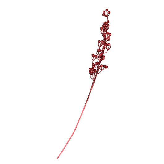 Holiday Elegance - Berryspray Red Decoration- l80cm