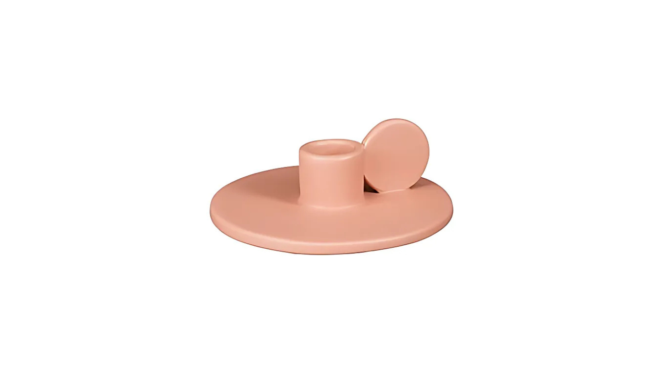 Sig Ceramic Candle Holder by Mica
