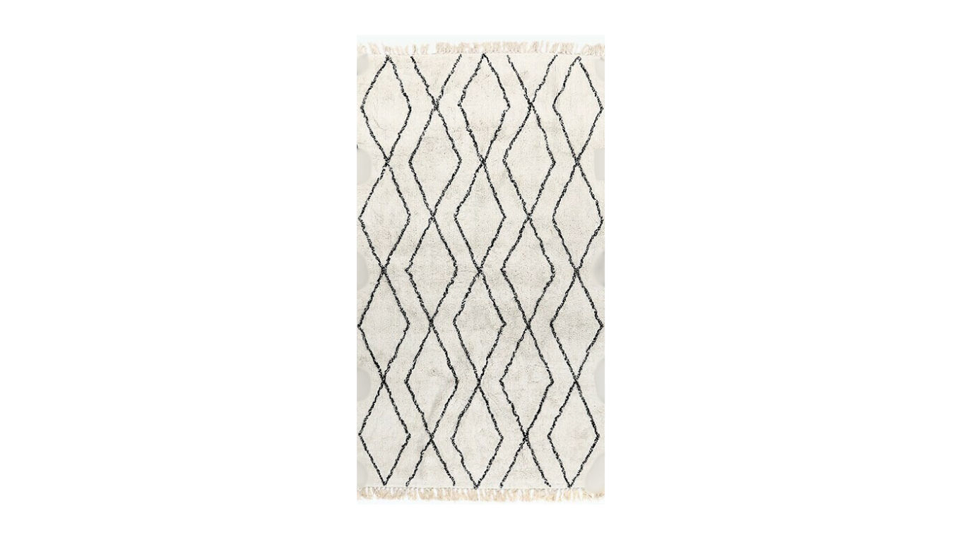 Large Cotton Carpet / Rug by By-Boo 160x230cm