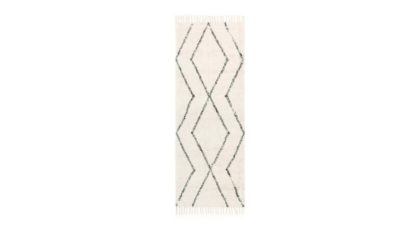 Small Cotton Carpet / Rug by By-Boo 90x250 cm
